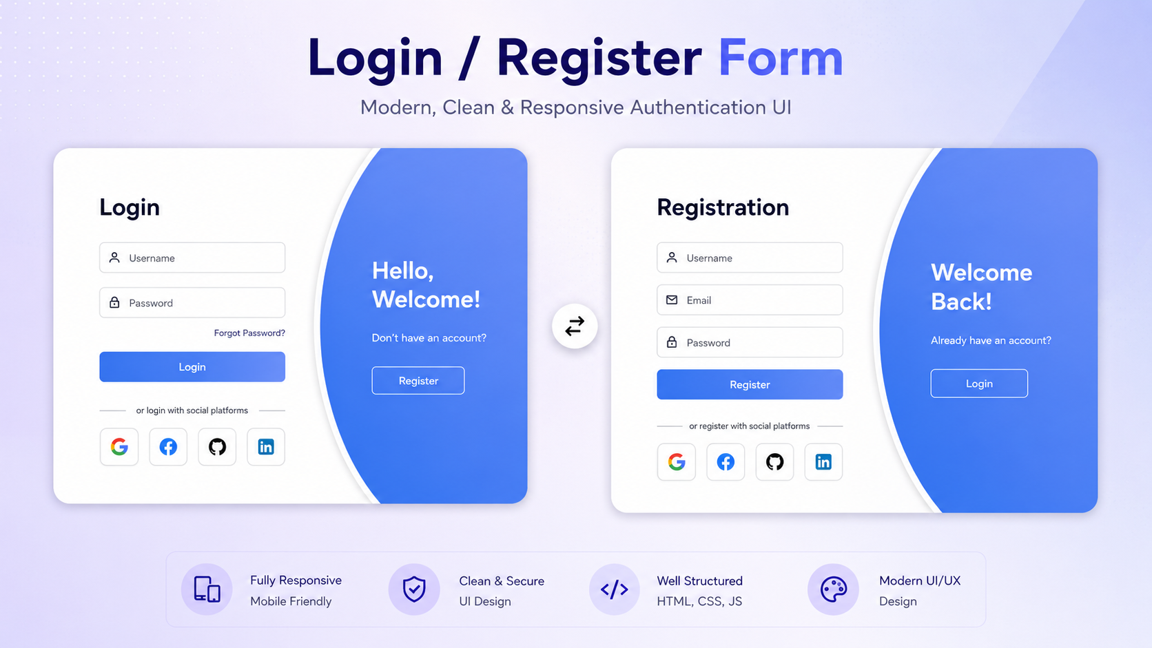 Neo Login UI Preview